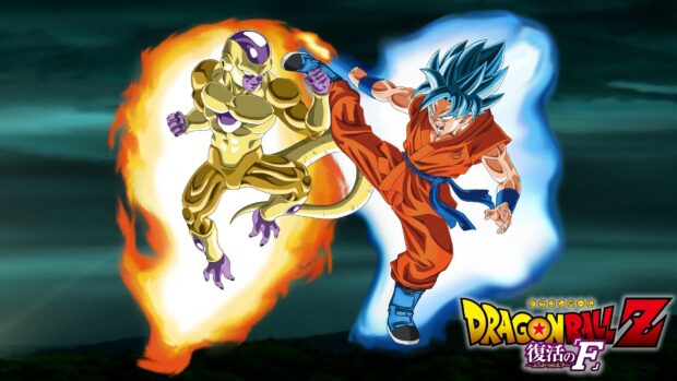 Goku and Frieza battle in Dragon Ball Z Abridged, HD Desktop Wallpaper