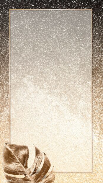 A golden leaf detail on a textured gradient background featuring gold leaf wallpapers, HD Mobile Wallpaper