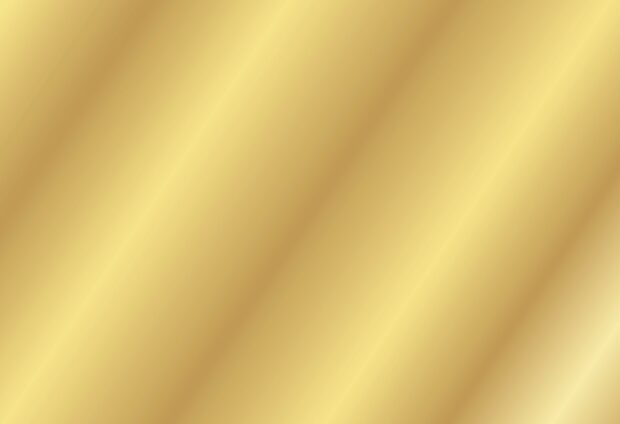 Smooth diagonal gold foil texture with shiny metallic finish