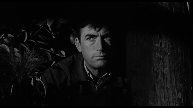 Gregory Peck wallpapers shows a serious expression in black and white lighting, HD Desktop Wallpaper