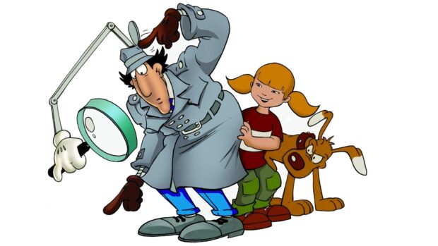 Inspector Gadget spots clues with Penny and Brain close behind, HD Desktop Wallpaper