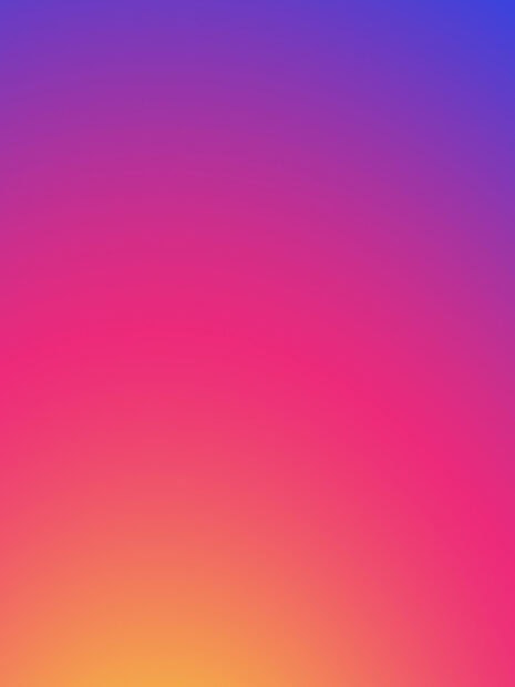 A vibrant Instagram color gradient fills the background beautifully, HD Mobile Wallpaper