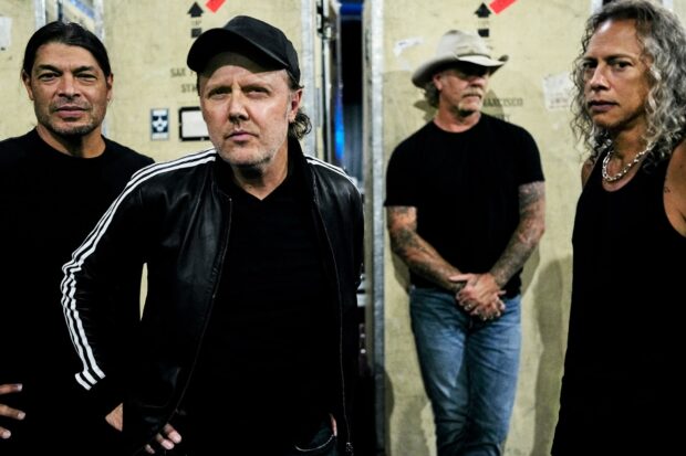Lars Ulrich Wallpapers show a rock band in casual attire, HD Desktop Wallpaper