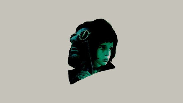 The Leon Wallpapers feature two characters in a dramatic pose, HD Desktop Wallpaper