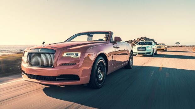 Rolls Royce Dawn Wallpapers capture elegance and speed, HD Desktop Wallpaper