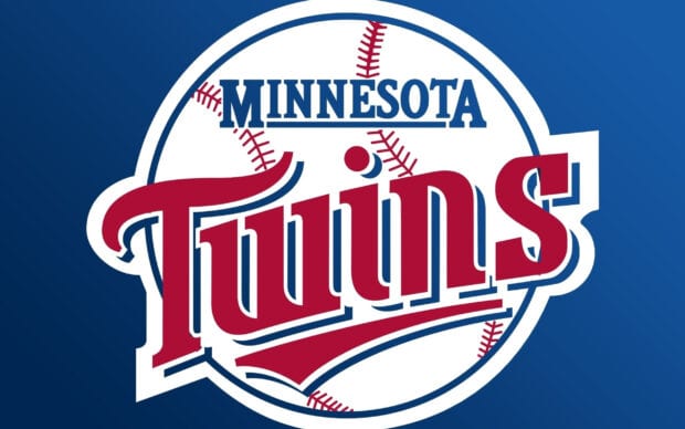 The Minnesota Twins logo features a stylized font on a baseball, 2K Desktop Wallpaper
