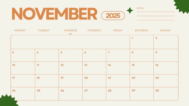 November 2025 Calendar Desktop Wallpaper (14)
