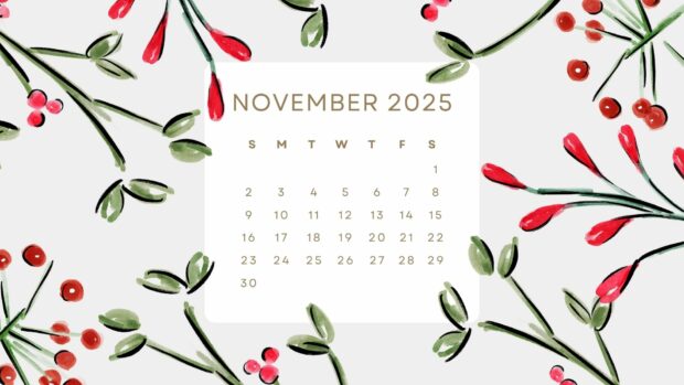 November 2025 Calendar Desktop Wallpaper (5)