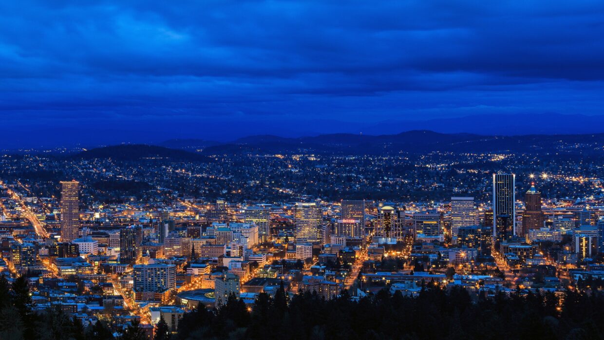 Portland Skyline Wallpapers - PixelsTalk