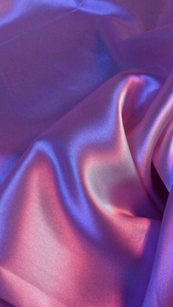A close up of silky fabric with purple and pink shades and smooth folds, HD Phone Wallpaper