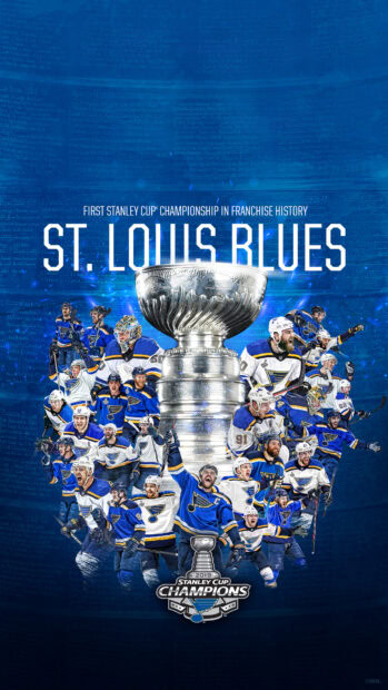 St Louis Blues celebrate their first Stanley Cup championship in franchise history, HD Phone Wallpaper