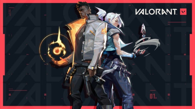 Valorant agents standing back to back showcasing powerful abilities in Valorant