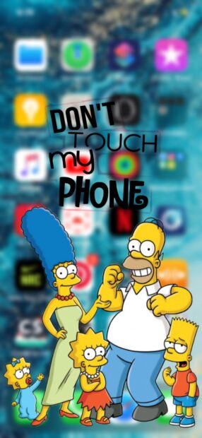 Dont touch my phone