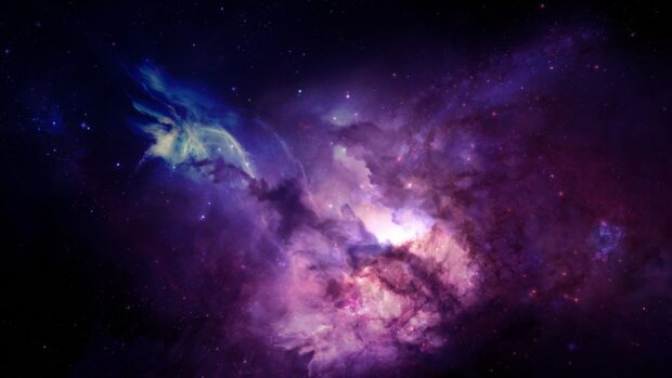 Stunning purple nebula clouds captured by Hubble in deep space