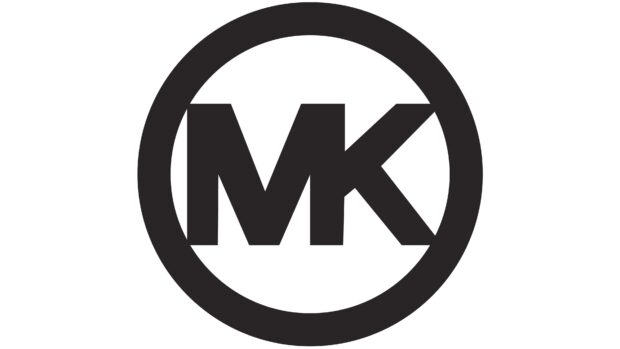 Michael Kors logo with bold letters inside a circle representing the fashion brand Michael Kors