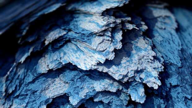 Detailed blue minerals texture showing natural layered formations and patterns