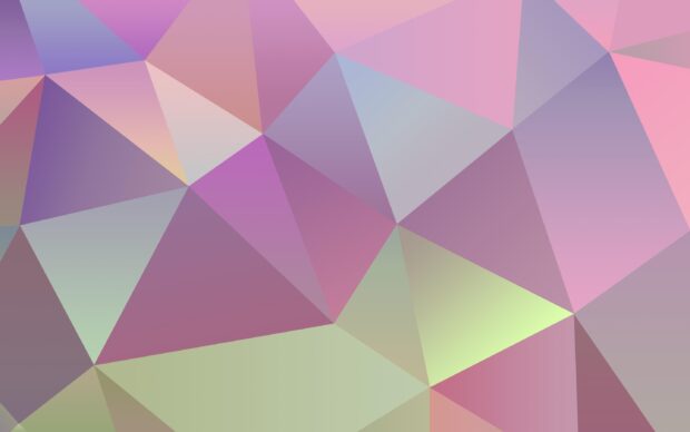 Abstract geometric shapes with pastel colors creating a soft and colorful pattern