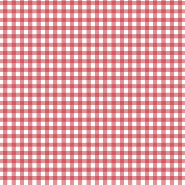 Red checked pattern with alternating red and white squares in a seamless grid design (1)