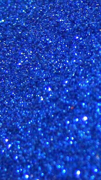 Close up of blue sparkle texture with glitter effect