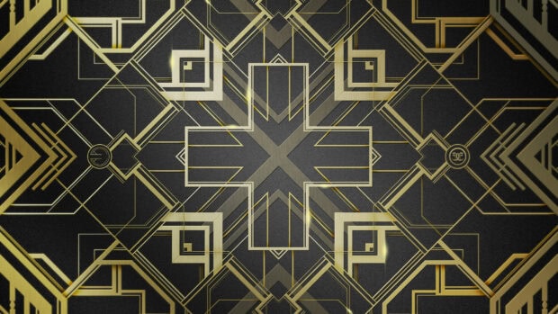 Art deco pattern inspired by the Great Gatsby design