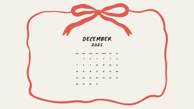 December 2025 Calendar Desktop Wallpaper (1)