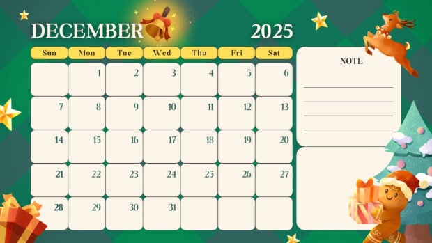 December 2025 Calendar Desktop Wallpaper (4)