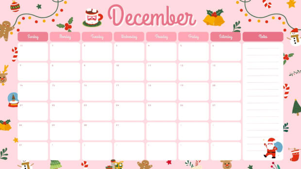December 2025 Calendar Desktop Wallpaper (7)