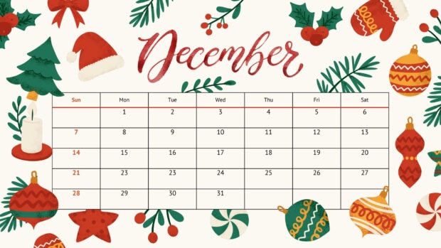 December 2025 Calendar Wallpaper HD (10)