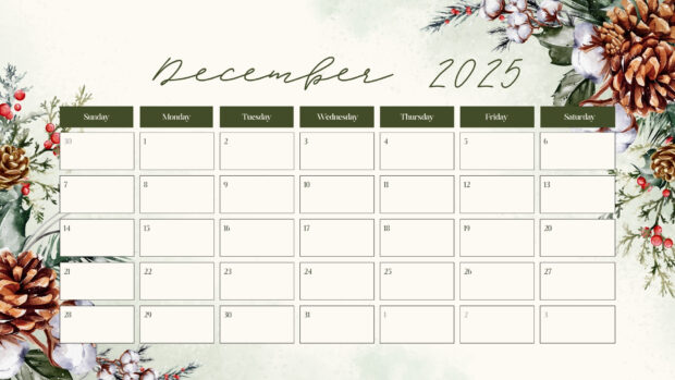 December 2025 Calendar Wallpaper HD for Desktop (4)