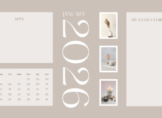 Free Download January 2026 Calendar Desktop Wallpaper (1)