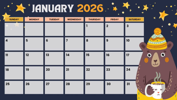 Free Download January 2026 Calendar Desktop Wallpaper (7)