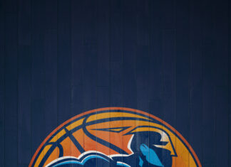 Strong figure representing Gsw strength on a dark wooden background