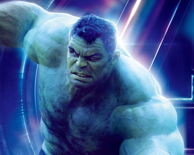 Incredible Hulk character showing strength and anger in a powerful action pose