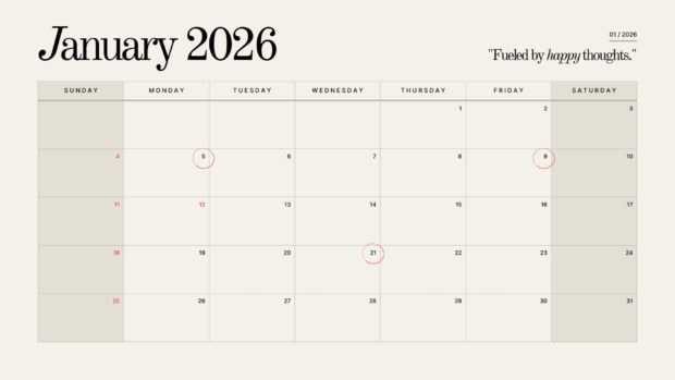 January 2026 Calendar Desktop HD Wallpaper (1)