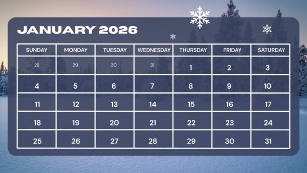 January 2026 Calendar Desktop HD Wallpaper (10)