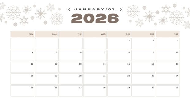 January 2026 HD Desktop Wallpaper (2)