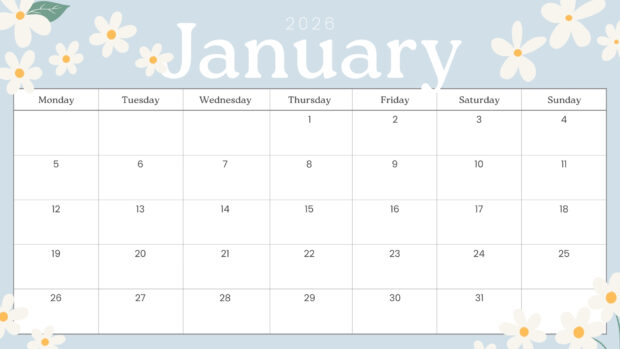 January 2026 HD Desktop Wallpaper (3)