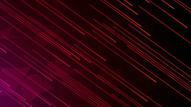 Lines Wallpaper 4K Desktop Red and purple angled lines forming a dynamic pattern with geometric shapes in the background