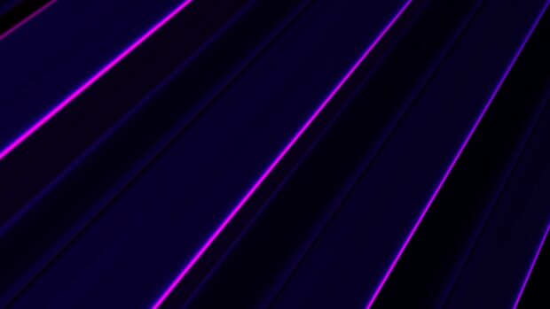 Dark abstract lines with glowing purple accents on a high quality background