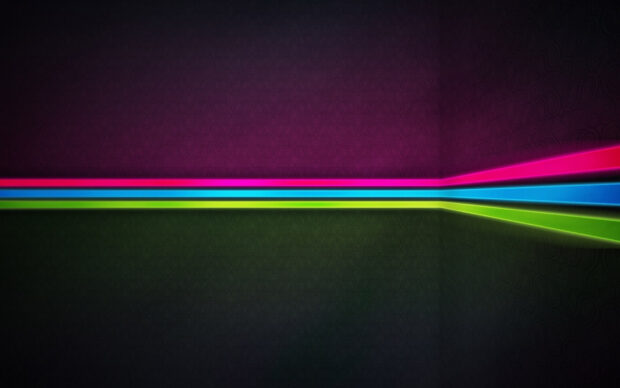 Colorful lines crossing a dark textured surface with dynamic light effects