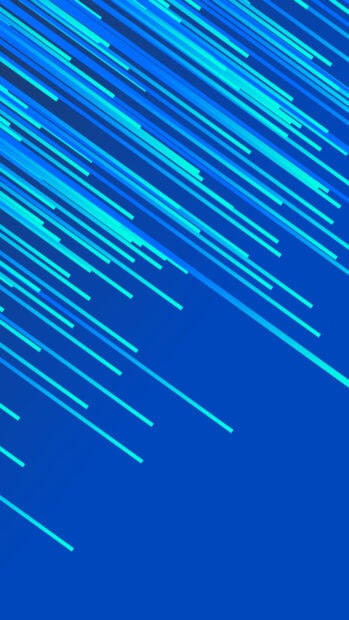 Bright blue lines design with dynamic shapes on a deep blue background