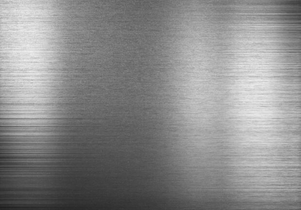 Brushed metal texture with horizontal lines and gradient shading