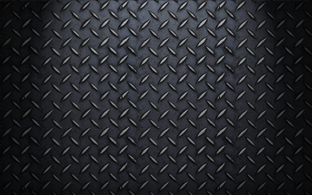 Dark metal texture with diamond plate pattern for industrial design