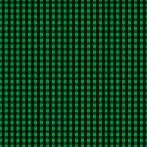 Green and black plaid pattern with a classic checkered design