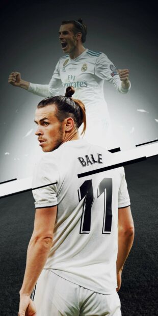Gareth Bale is featured in Real Madrid Cf celebrating a goal in this HD wallpaper