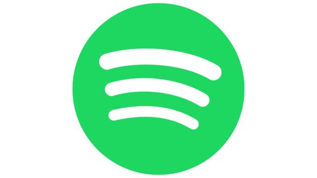 Spotify logo with green circle and white sound waves symbol in high resolution design