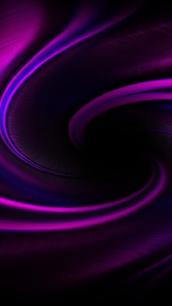 Dark purple swirl design with vibrant violet streaks creating an abstract swirl pattern