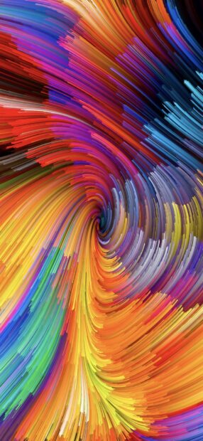 Colorful swirl pattern creating a dynamic swirl effect in vibrant swirl