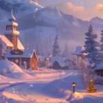 Winter Background Phone
