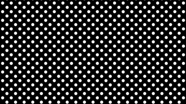 White dots pattern on black background with scattered dots design